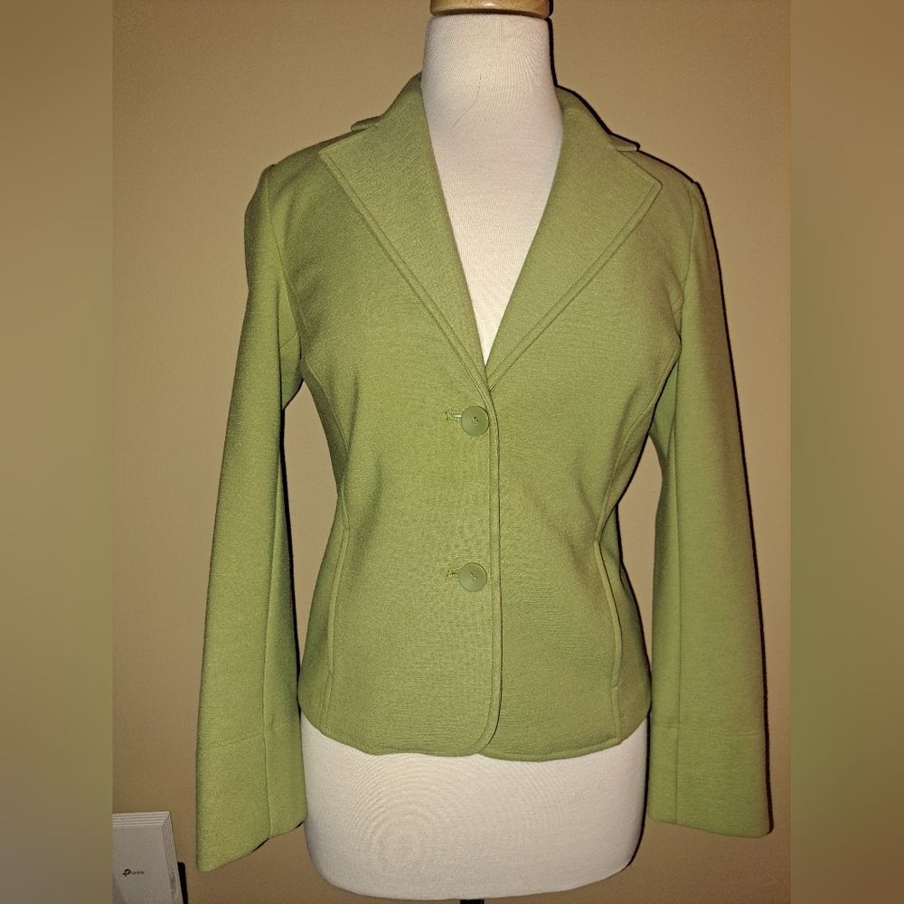 Talbots Light Green Women's Blazer Petite